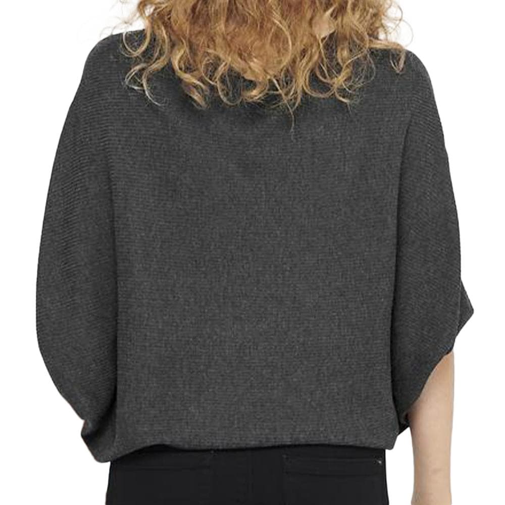 Pull Gris Foncé manches 3/4 Femme JDY New Behave 3