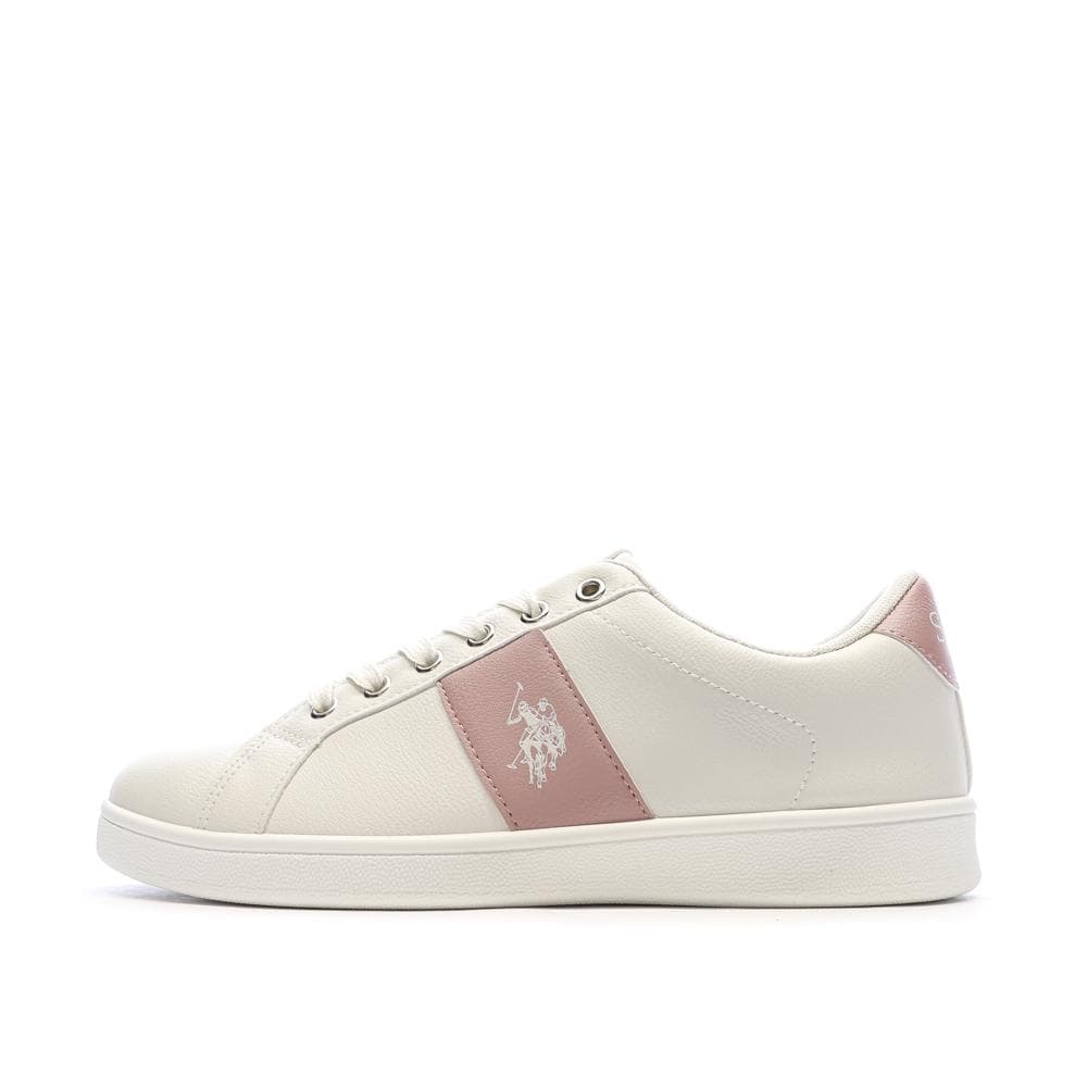 Baskets Beiges/Roses Femme US Polo ASSN For Everyday 1