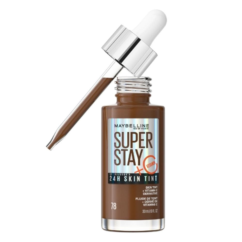 Fluide de teint 24 skin tint Super Stay Gemey Maybelline 78 1