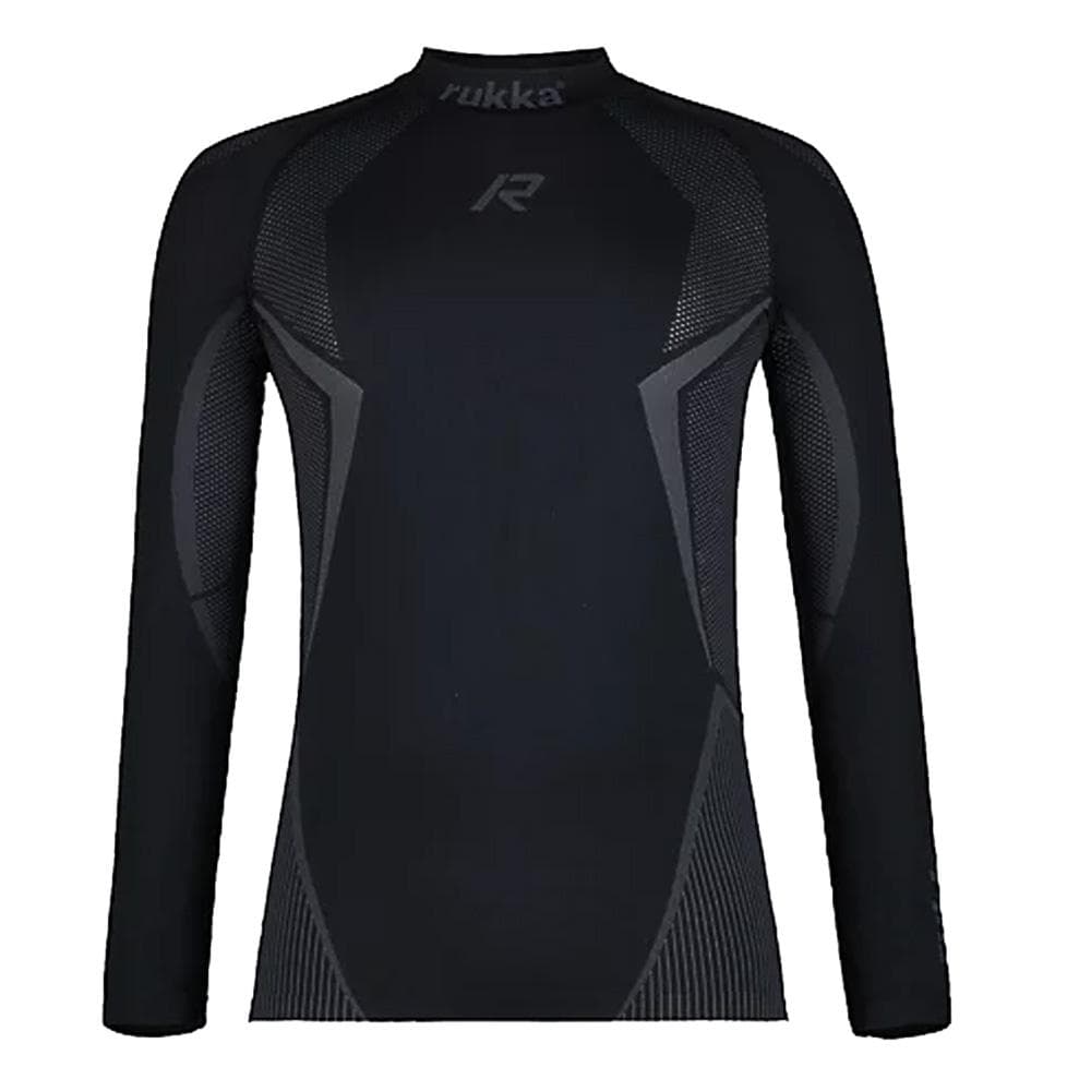 T-shirt Manches Longues Noir Homme Rukka Tira 1