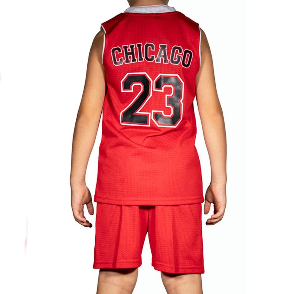 Chicago Bulls Ensemble de basketball Rouge/Noir Enfant Sport Zone 2
