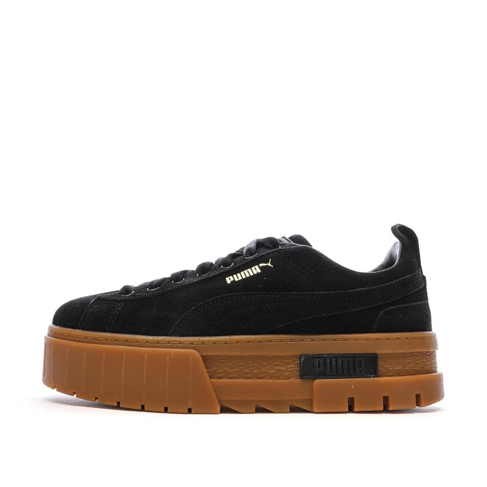 Baskets Noire/Marron Femme Puma Mayze 1