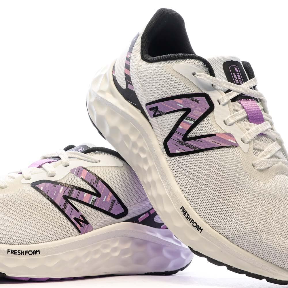 Chaussures de Running Blanc/Violet Femme New Balance Fresh Foam Arishi 7