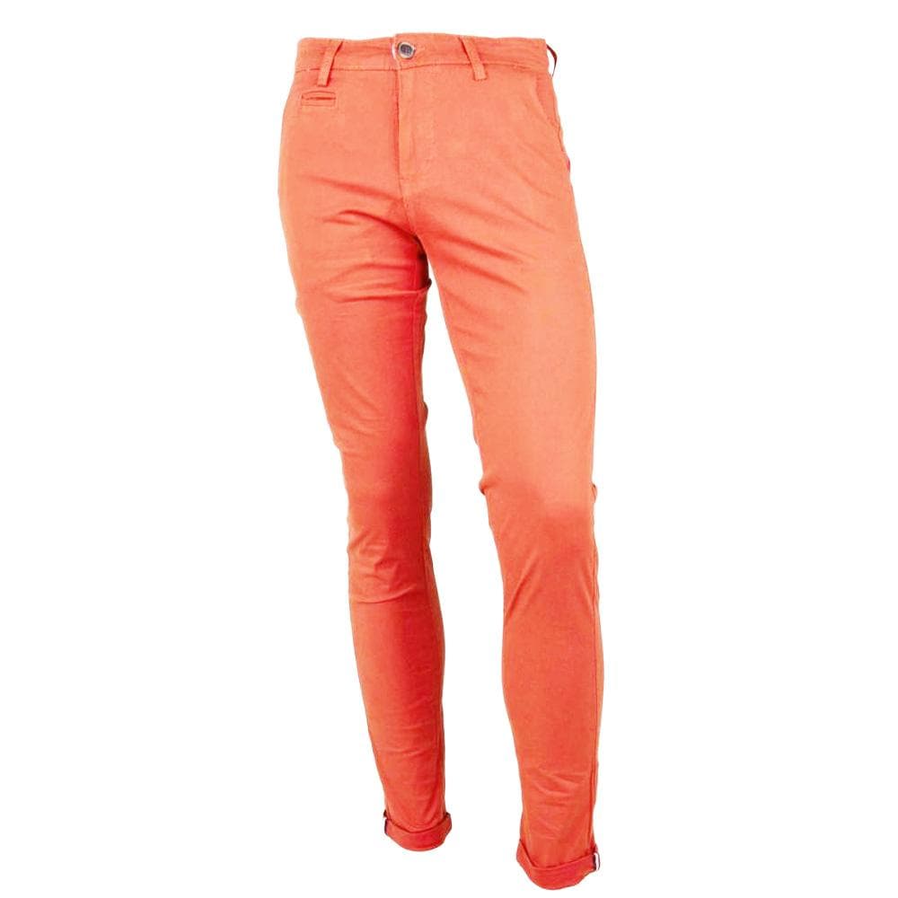 Chino Orange Homme La Maison Blaggio Tenali 1