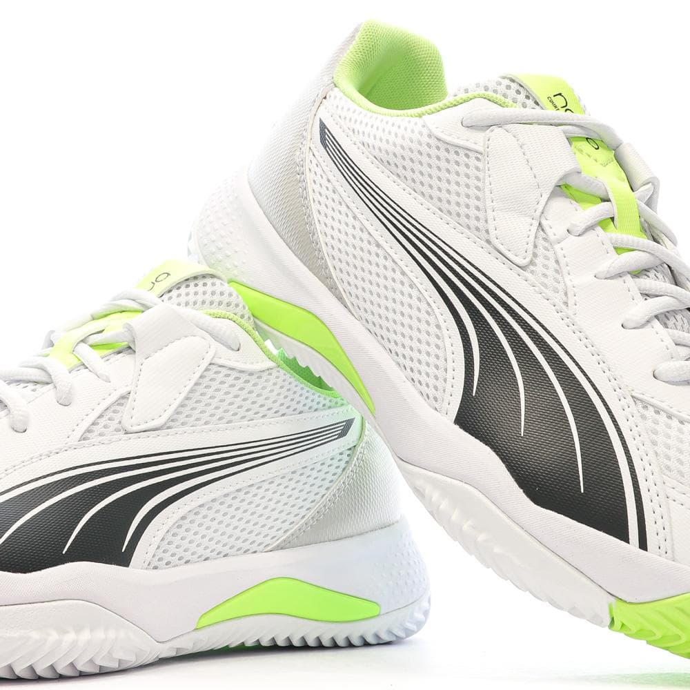 Chaussures de Padel Blanc/Jaune Homme Puma Nova Court 7