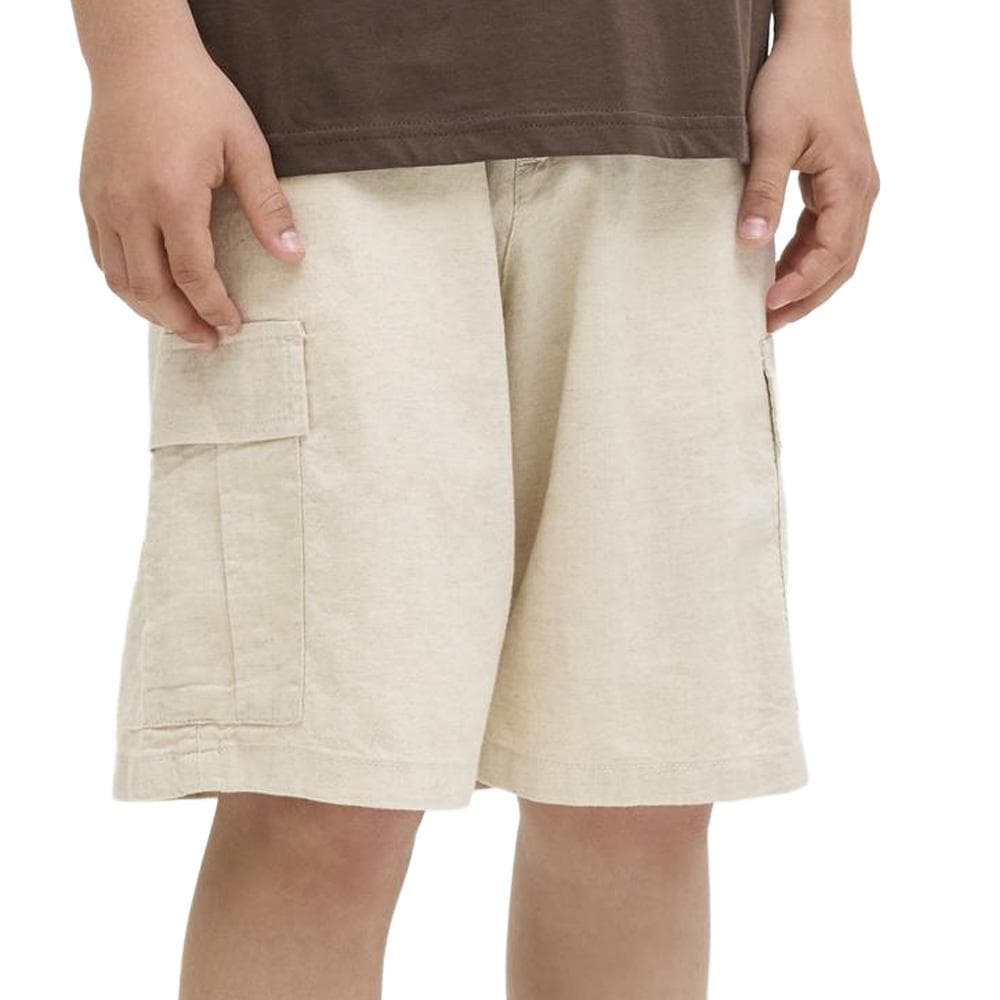 Short Beige Vert Garçon Jack & Jones X Fctry 1