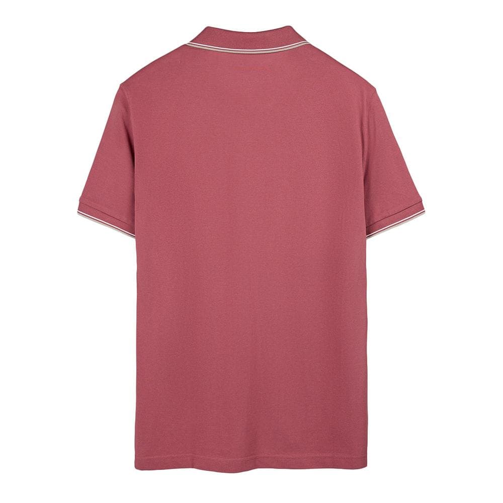 Polo Rose foncé Homme Teddy Smith Pasian 2 2