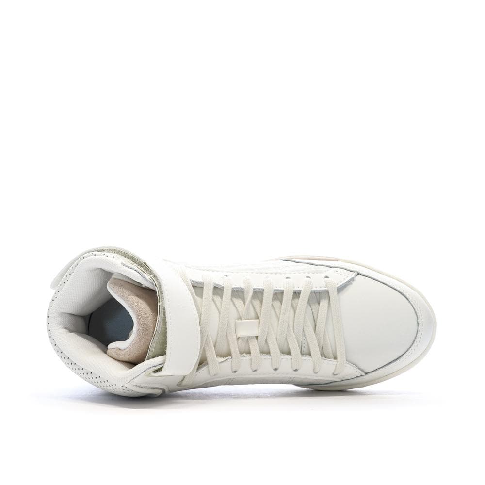 Baskets Blanches Femme Le Coq Sportif Field 4