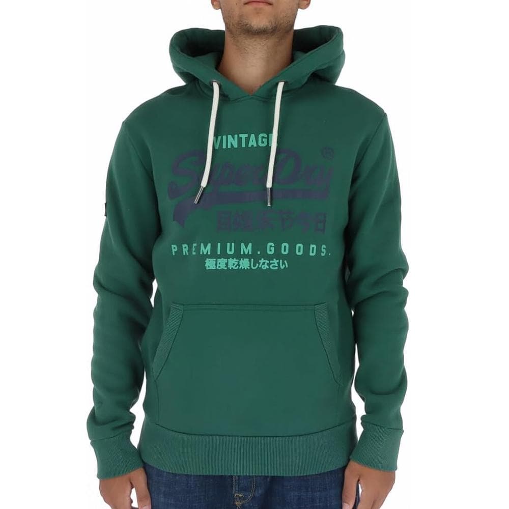 Sweat Vert Homme Superdry M2013126A 1