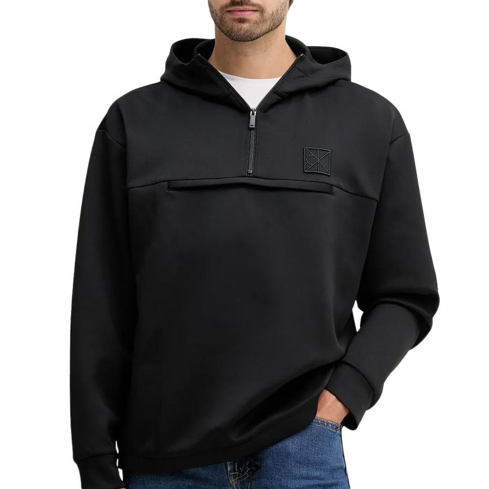 Sweat Noir Homme Calvin Klein Jeans Heavy 1
