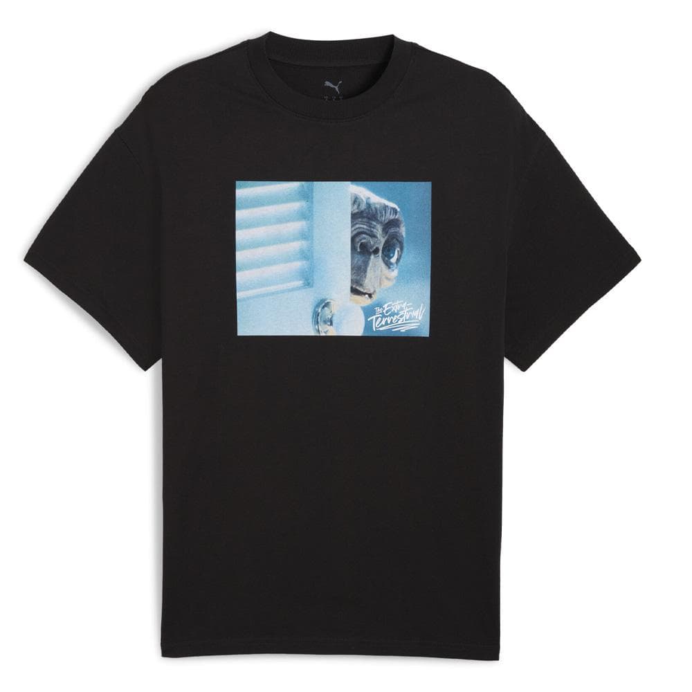 T-Shirt Noir/Bleu Homme Puma Hoops 1