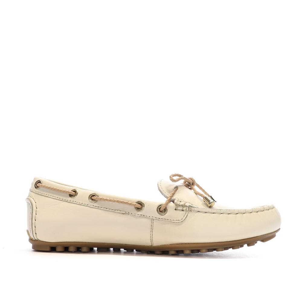Mocassins Beige Femme Geox Leelyan 2