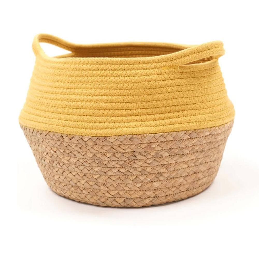 Panier Jaune/Paille Atmosphera Céladon 1