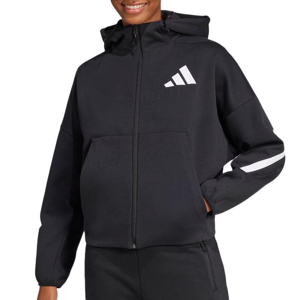 Sweat Noir Femme Adidas JC5392 1