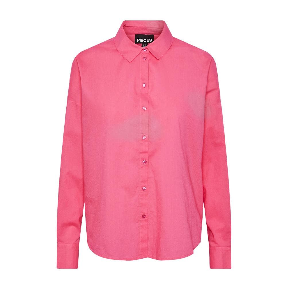 Chemise Manches Longues Rose Femme Pieces Tanne 1