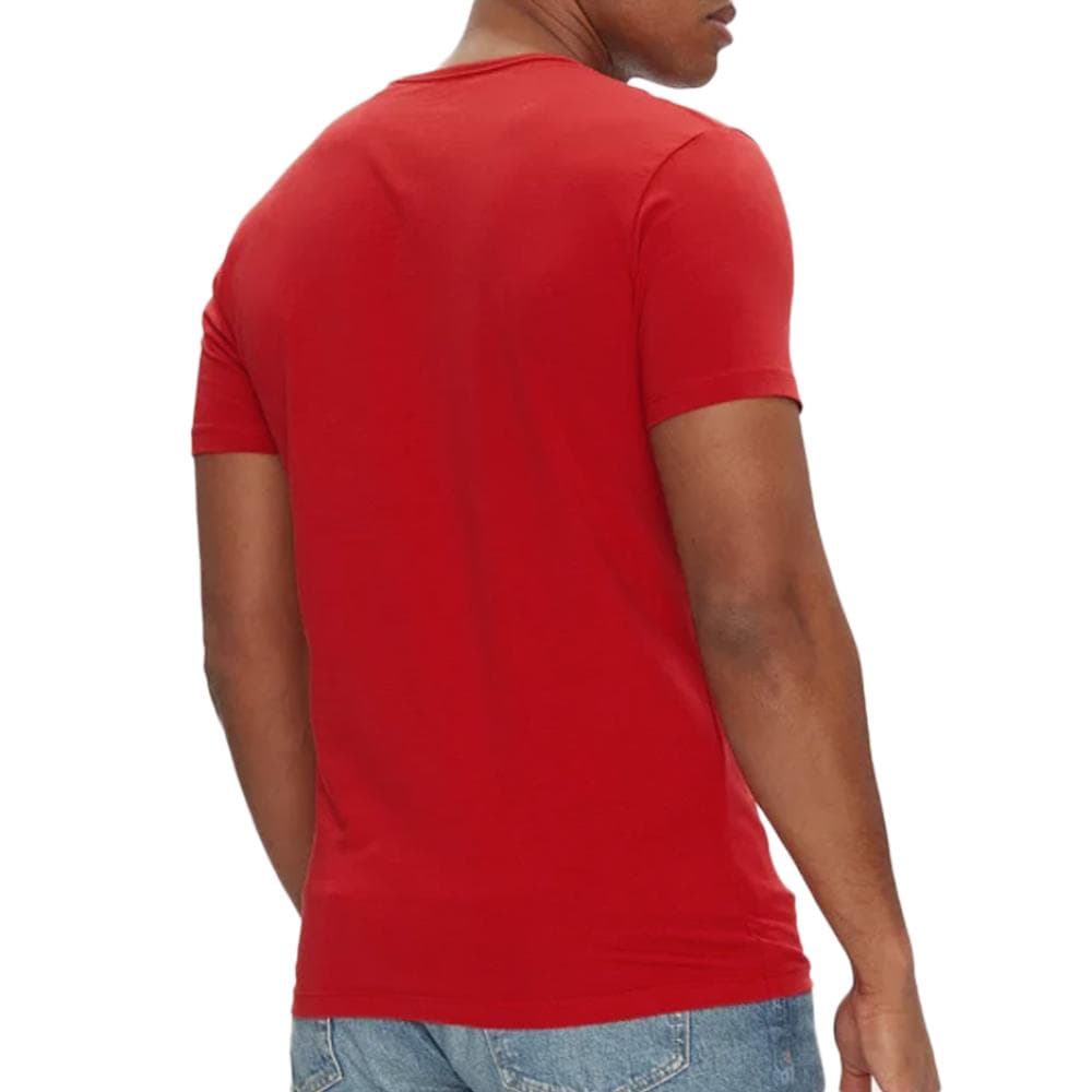 T-shirt Rouge Homme Pepe Jeans Original Basic 2