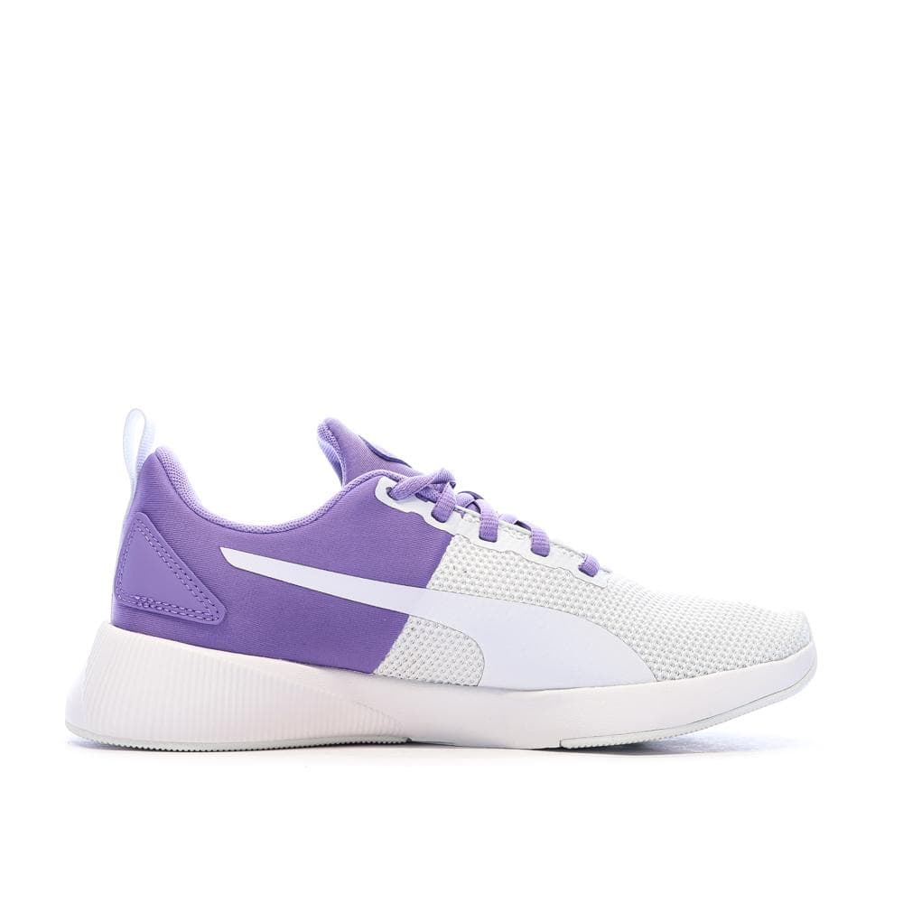 Baskets Violette/Blanche Fille Puma Flyer Runner Jr 2