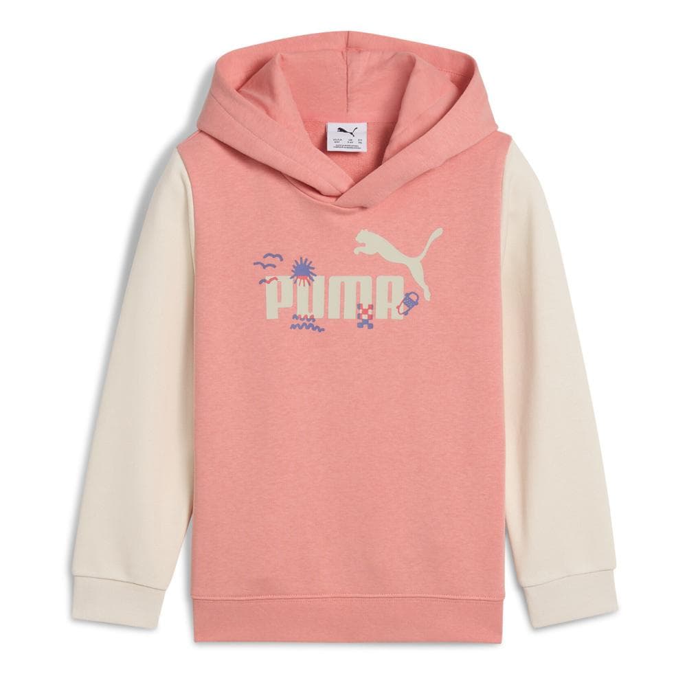 Sweat Rose/Beige Fille Puma Sandy 1