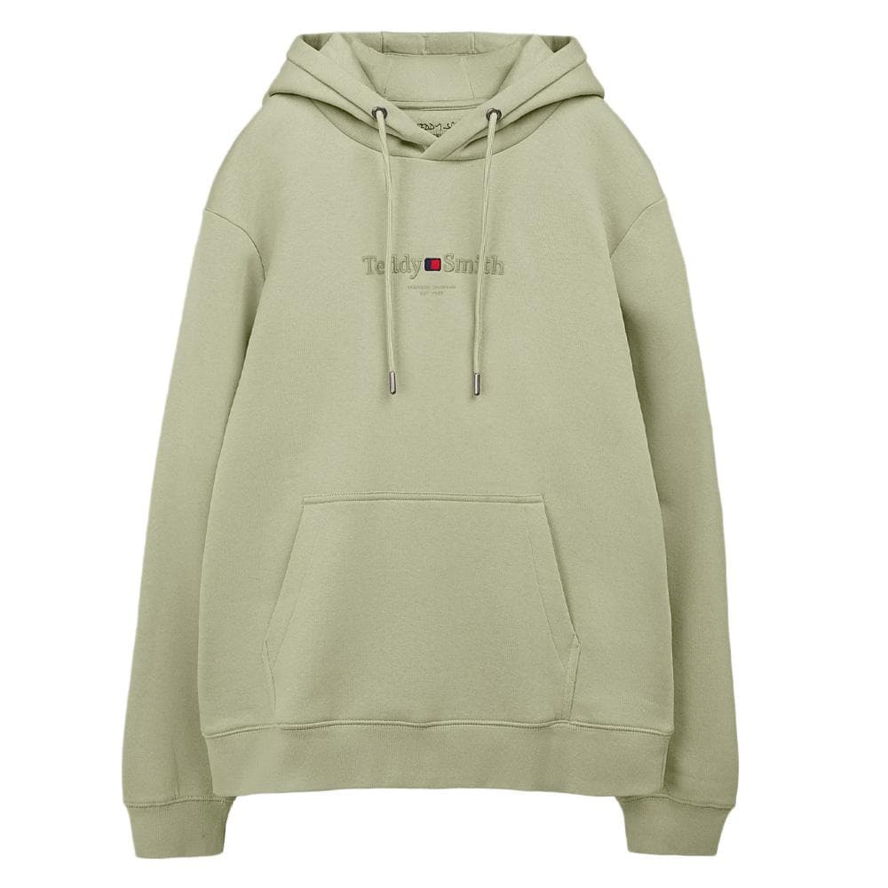 Sweat à Capuche Vert Homme Teddy Smith Jim 1