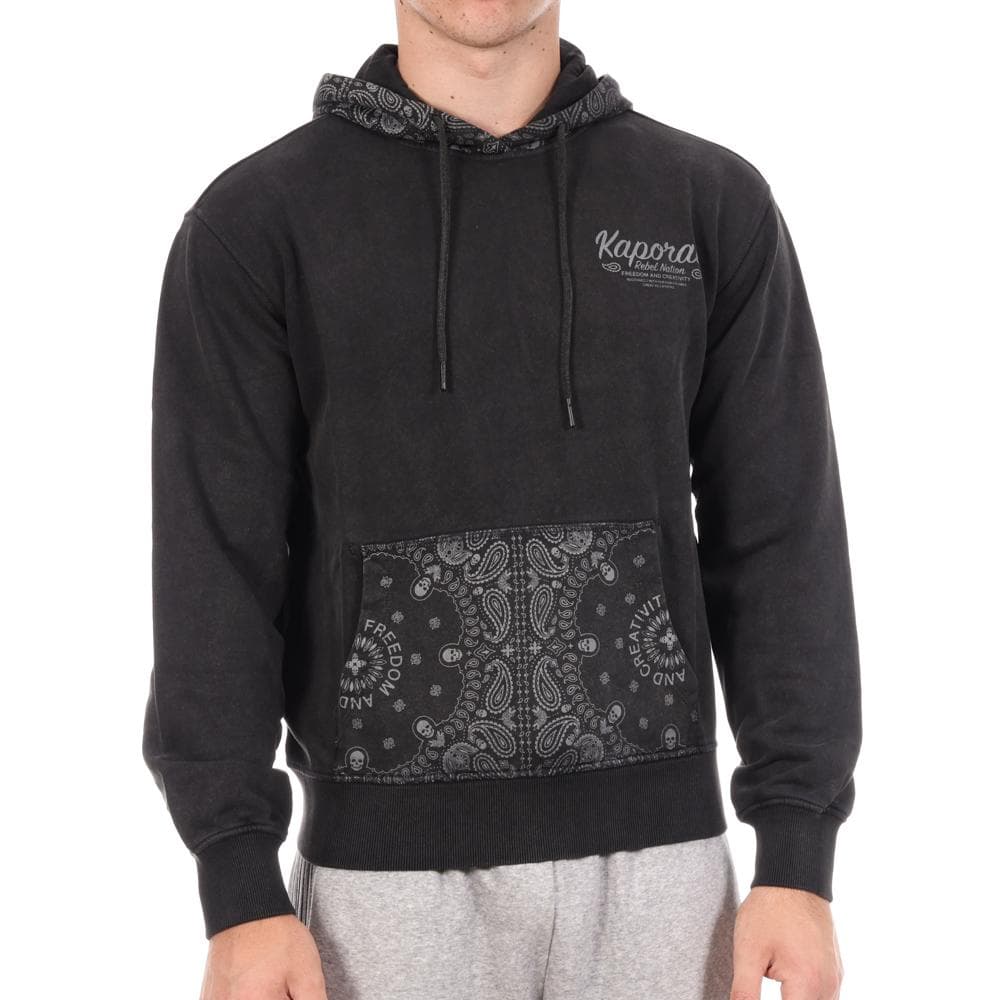 Sweat Noir Homme Kaporal ROHAN 1