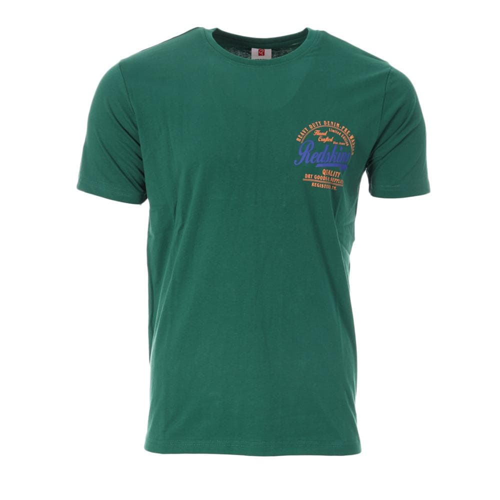 T-Shirt Vert Homme Redskins TS6214 1