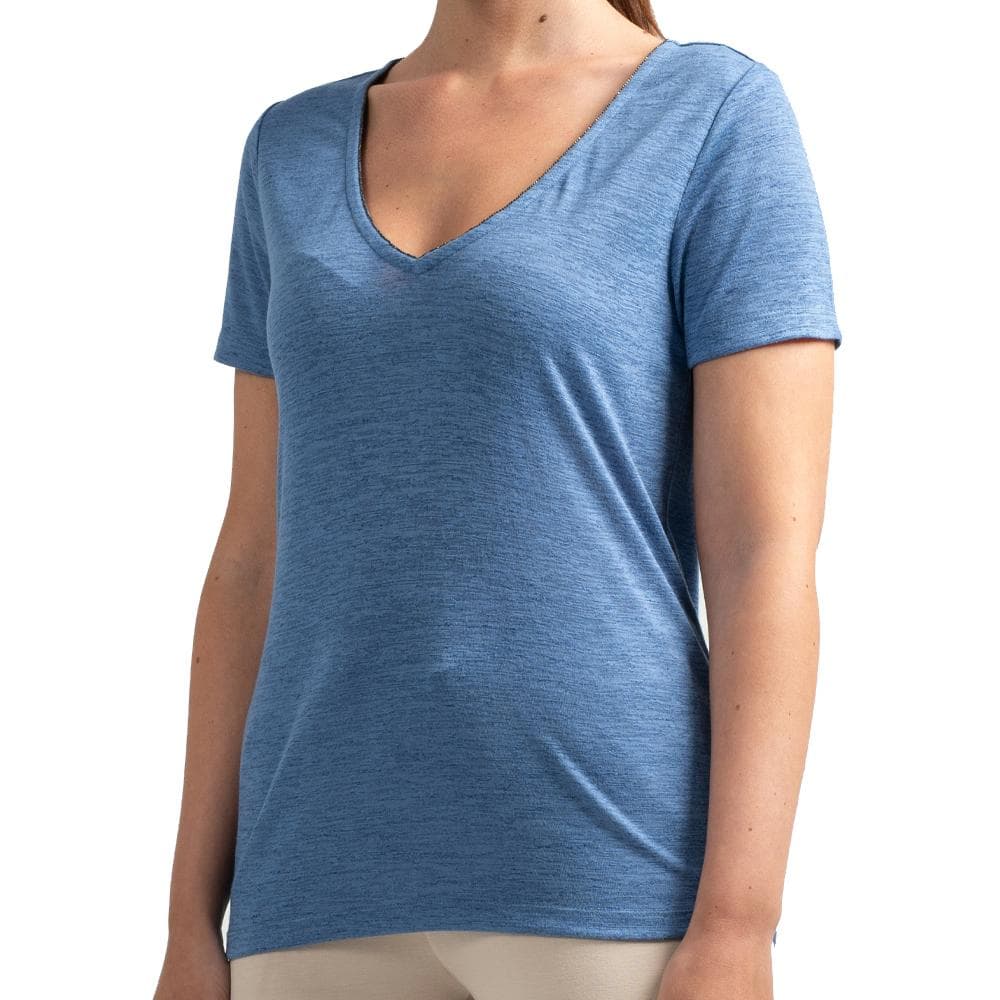 T-shirt Bleu Femme Sun Valley PORTAL 1