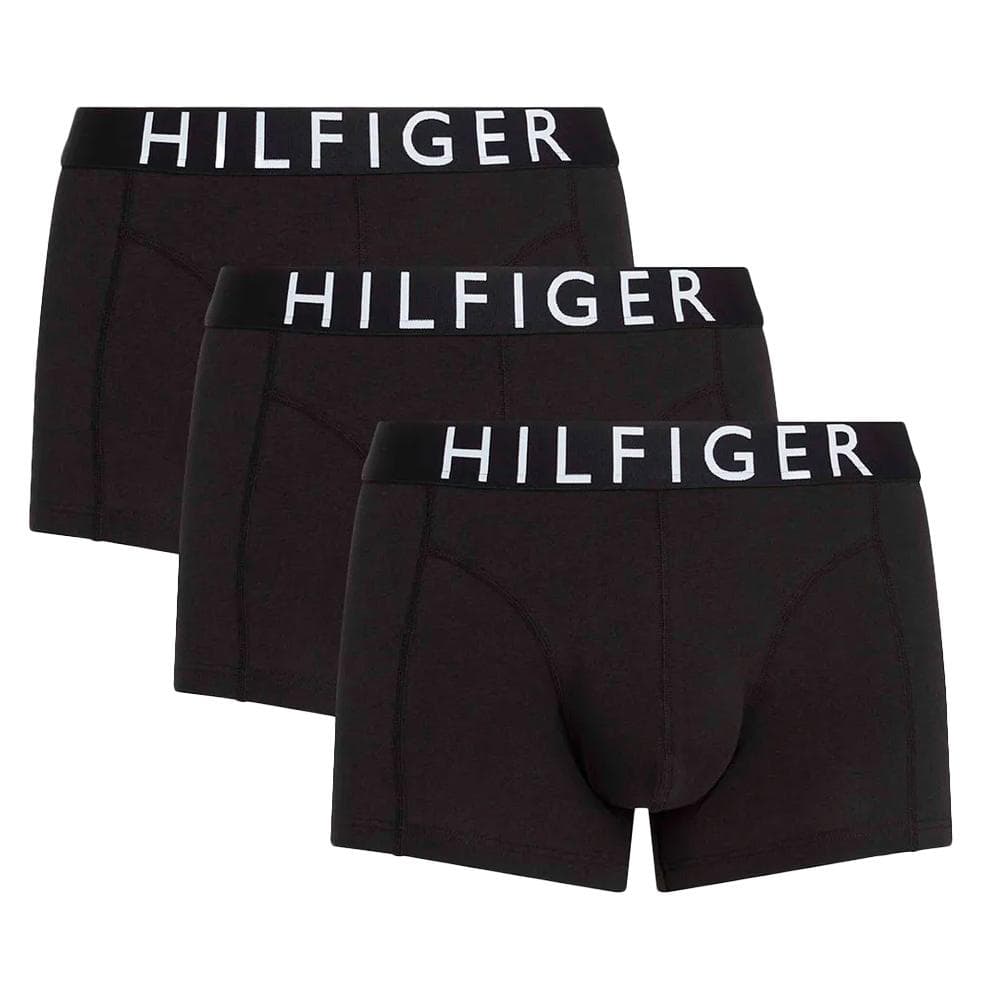 x3 Boxers Noir Homme Tommy Hilfiger Trunkss 1