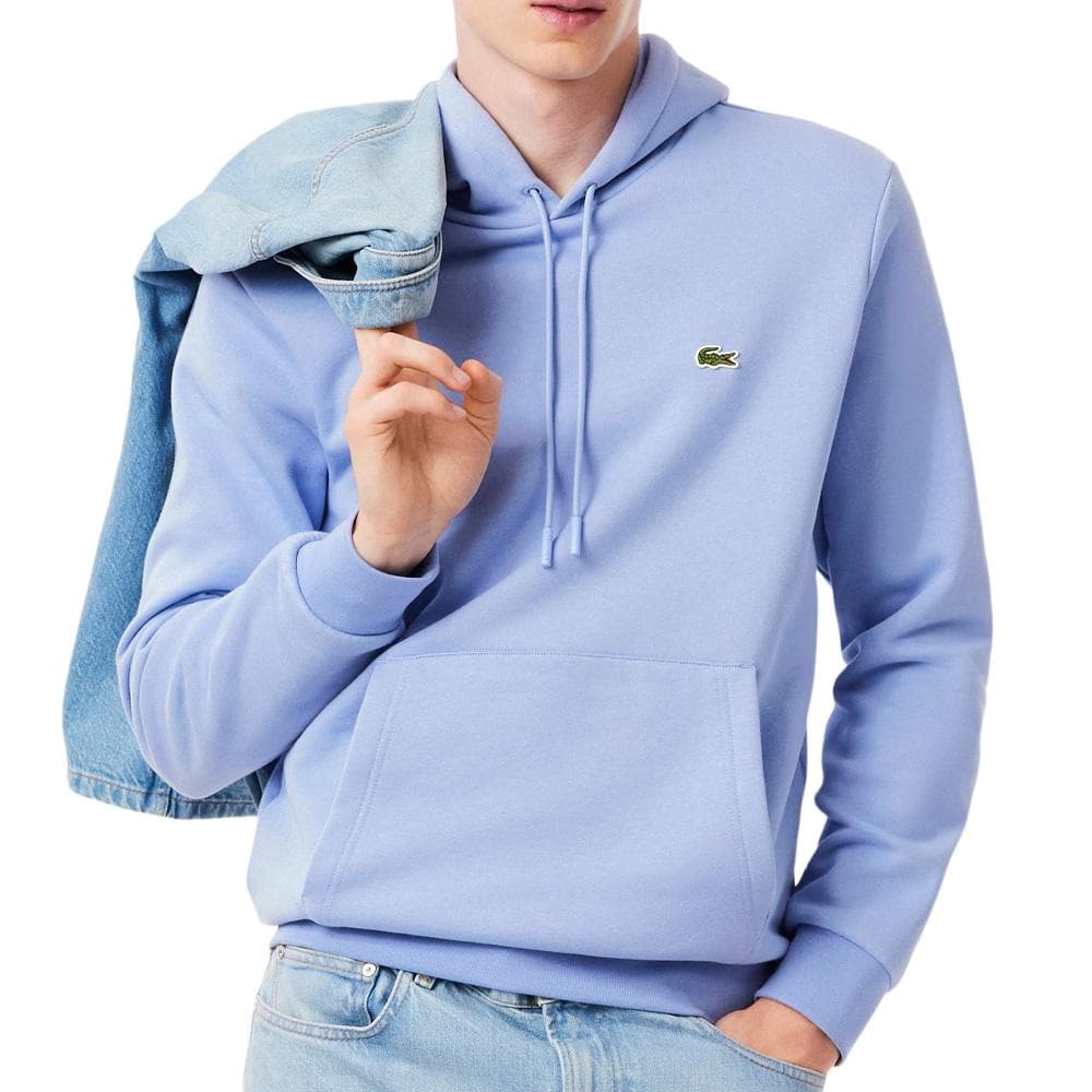 Sweat Bleu Clair Homme Lacoste En Mollet 1