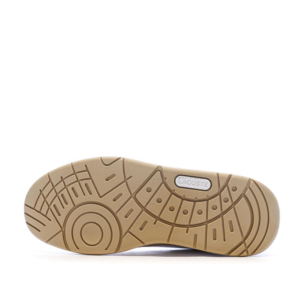 Baskets Blanche/Beige Homme Lacoste T-clip 124 5