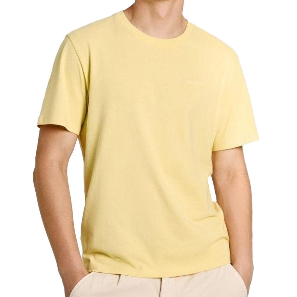 T-shirt Jaune Homme Pepe jeans Connor 1