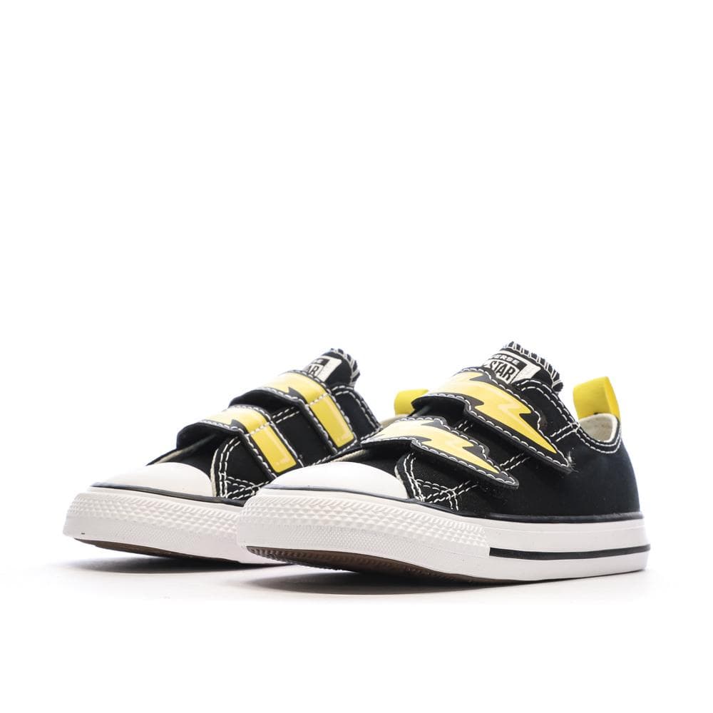 Baskets Noires/Jaunes Garçon Converse All Star Electric 6