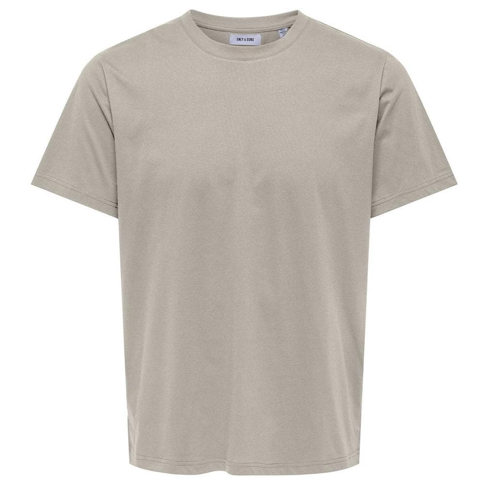 T-shirt Beige Homme Only & Sons Jeff 1