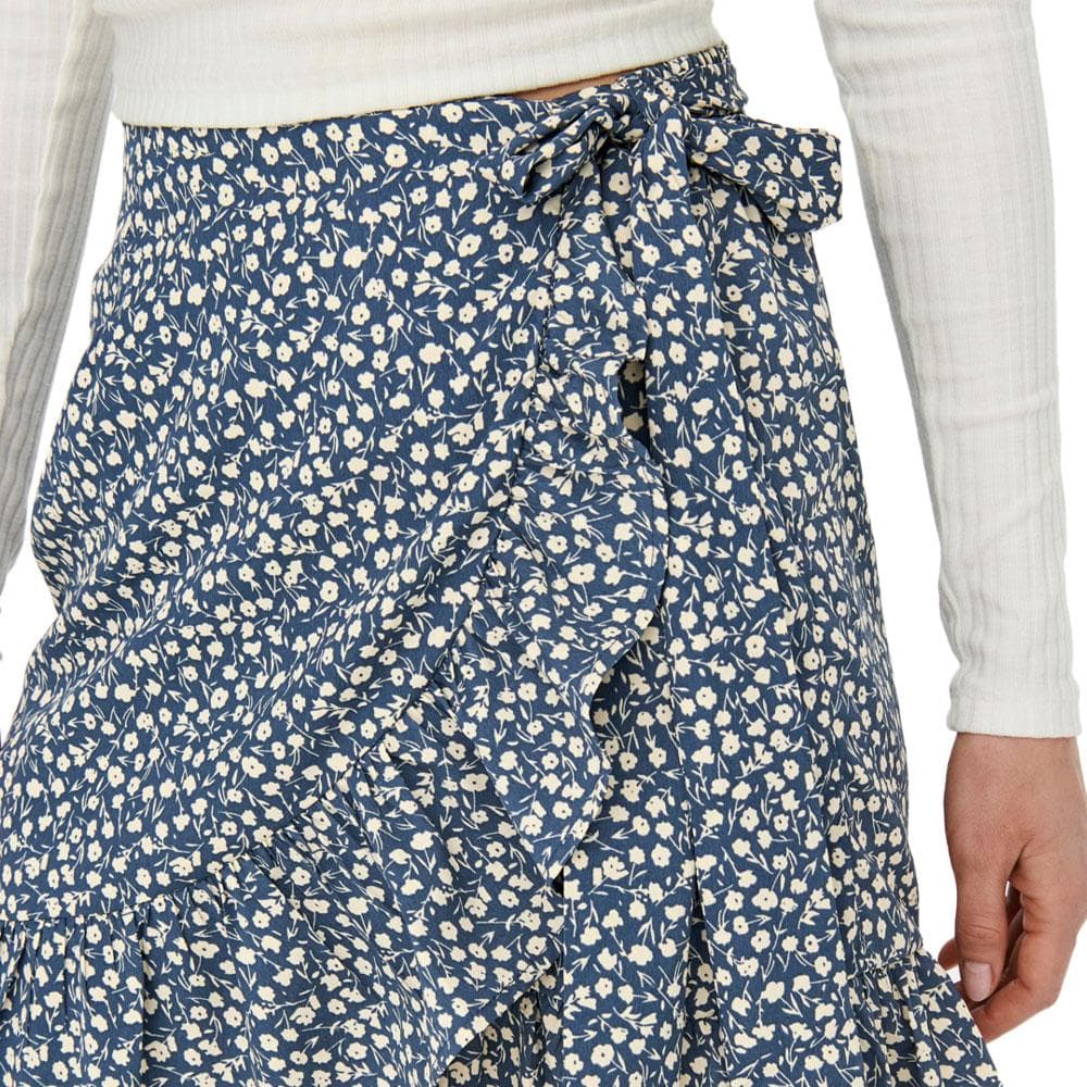 Jupe Marine à fleurs Femme Only Olivia 3