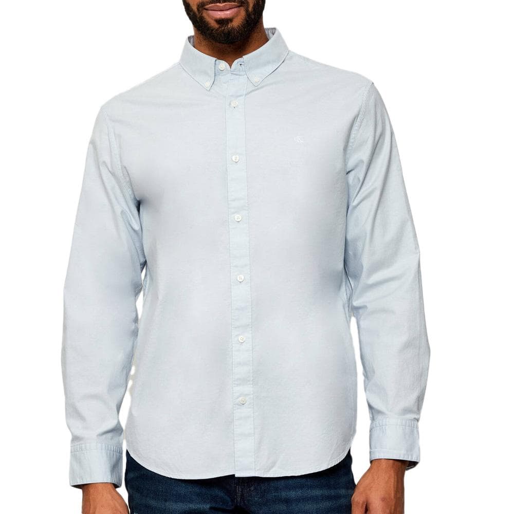 Chemise Bleu Homme Calvin Klein Jeans Oxfords 1