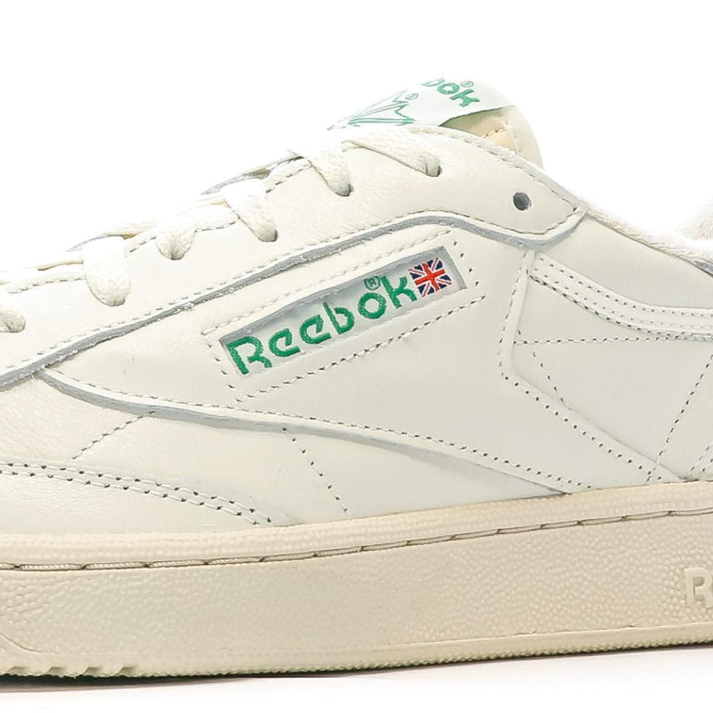 Baskets Blanche/Verte Homme Reebok Club C85 Vintage 7