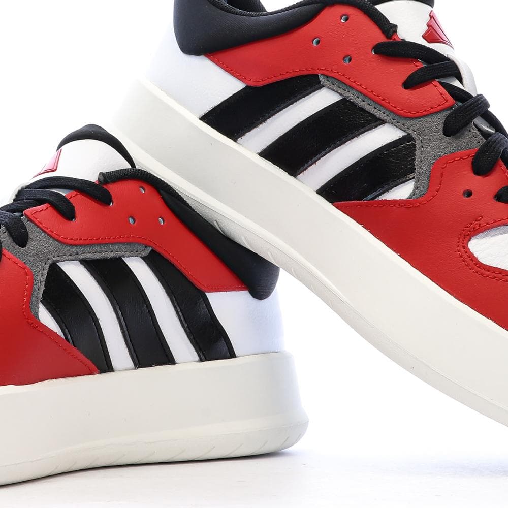 Baskets Blanc/Rouge Homme Adidas Court 24 7
