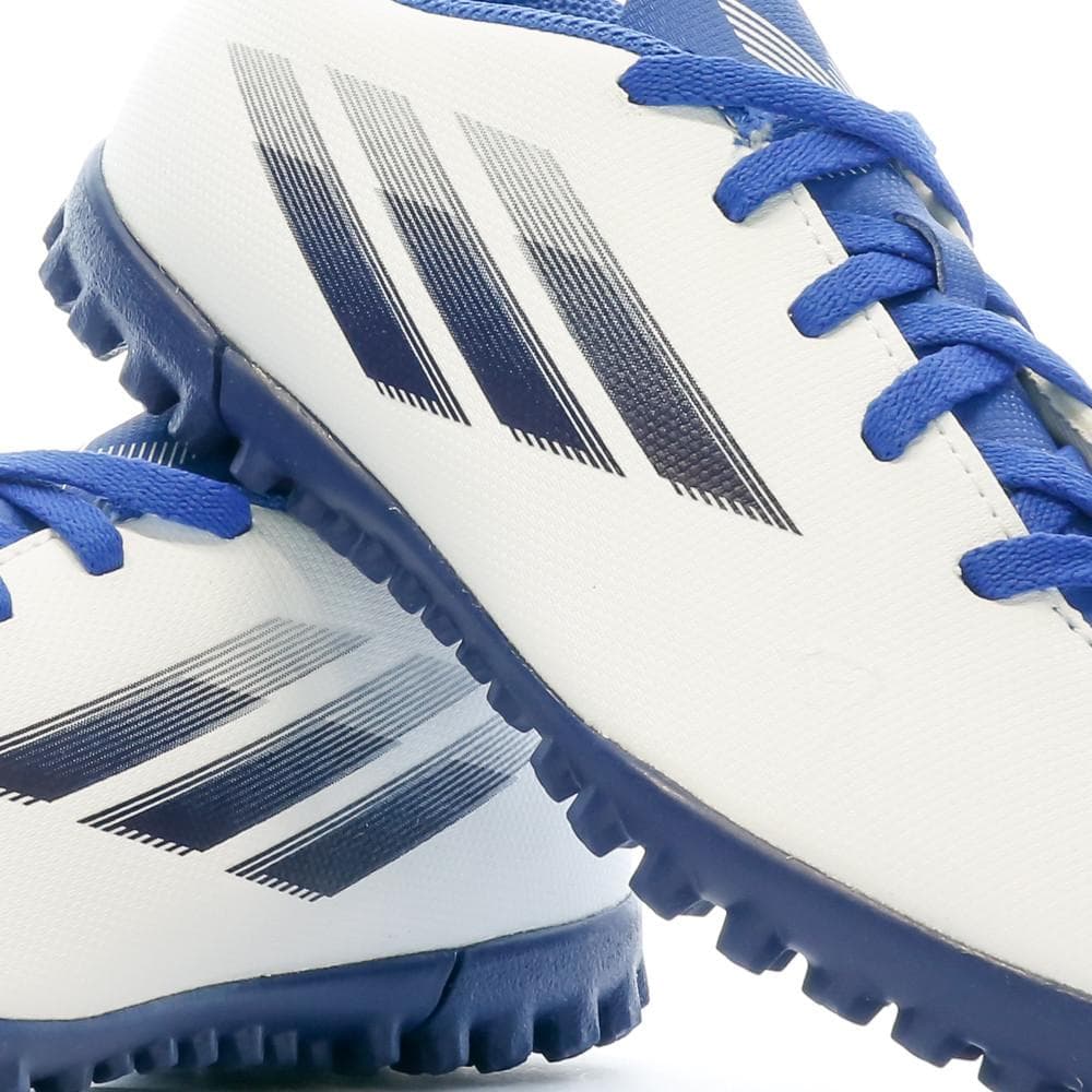 Chaussures de futsal Blanc/Bleu Enfant Adidas X Speedflow.4 7