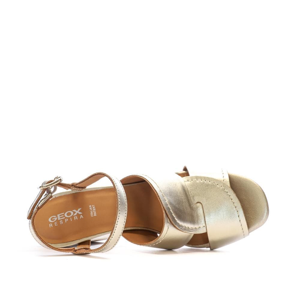 Sandales Dorées Femme Geox Neraklia 4