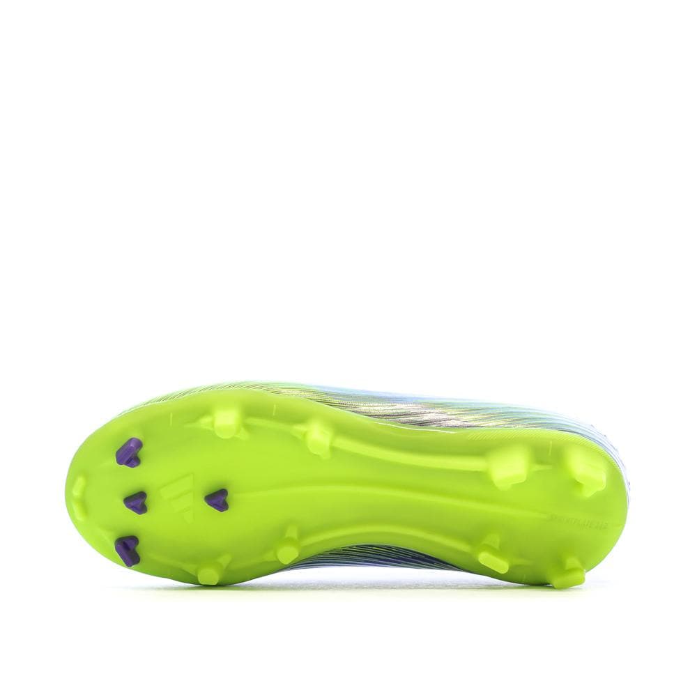 Chaussures de Foot Violet/Jaune Junior Adidas F50 League Ll FG/MG 5