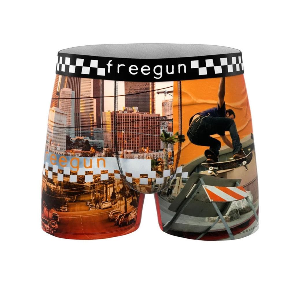 Boxer Noir Garçon Freegun Skate 1