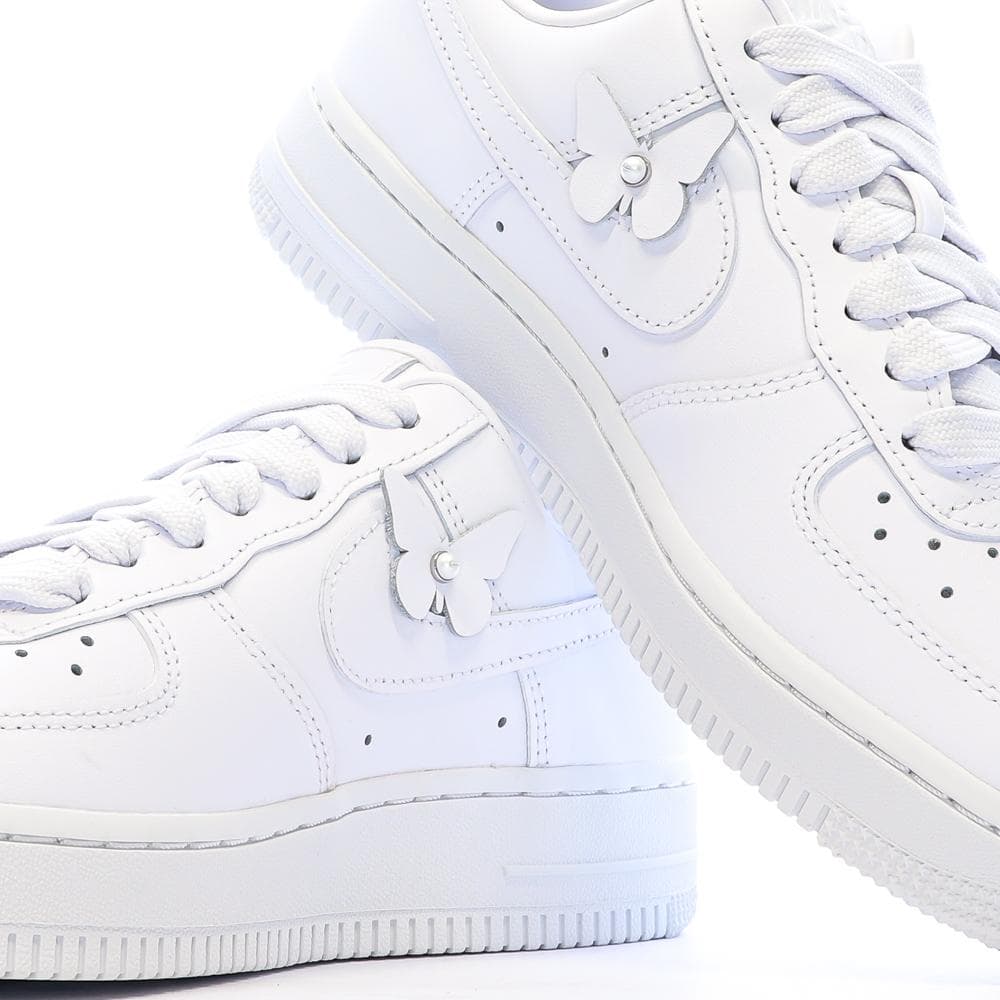 Baskets Blanche Femme Nike Air Force 1 Low Butterfly 7
