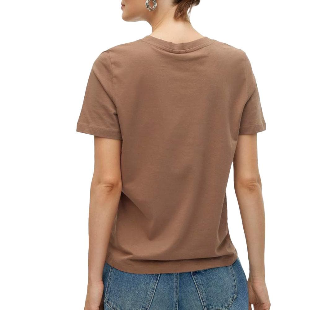 T-shirt Marron Femme Vero Moda Paulina 2