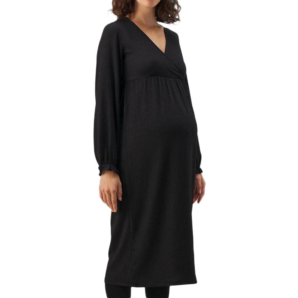 Robe Noire Femme Mamalicious Naomi 1
