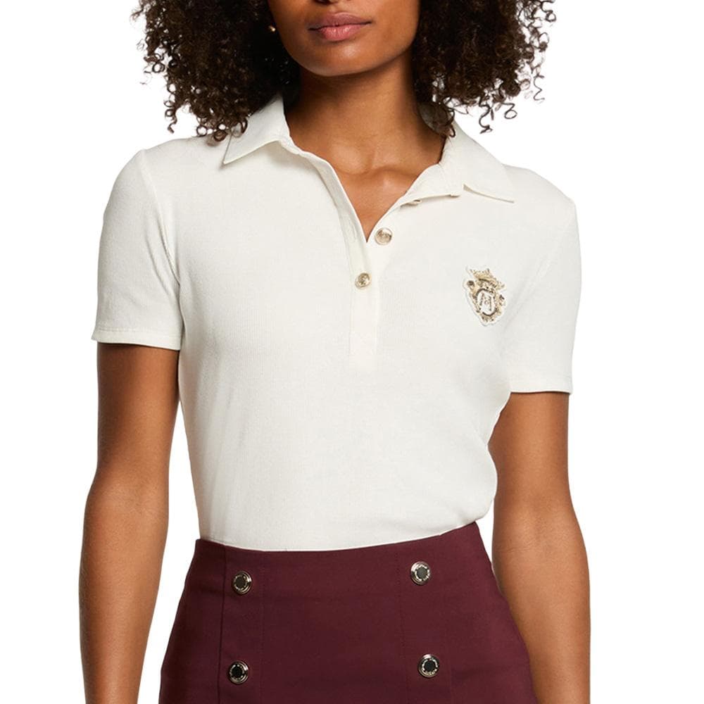 Polo Blanc Femme Morgan DPOLLA 1