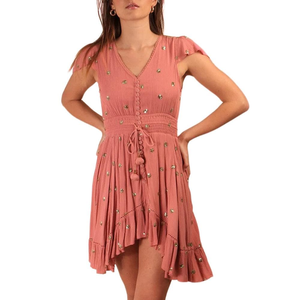 Robe Rose Femme Goa CHICA 1