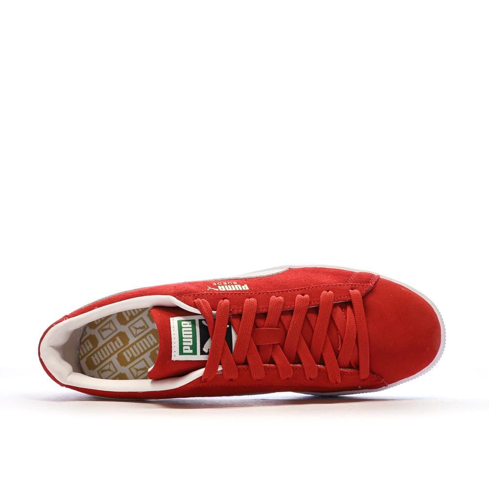 Baskets Rouges Mixte Puma Suede Classic XXL 4