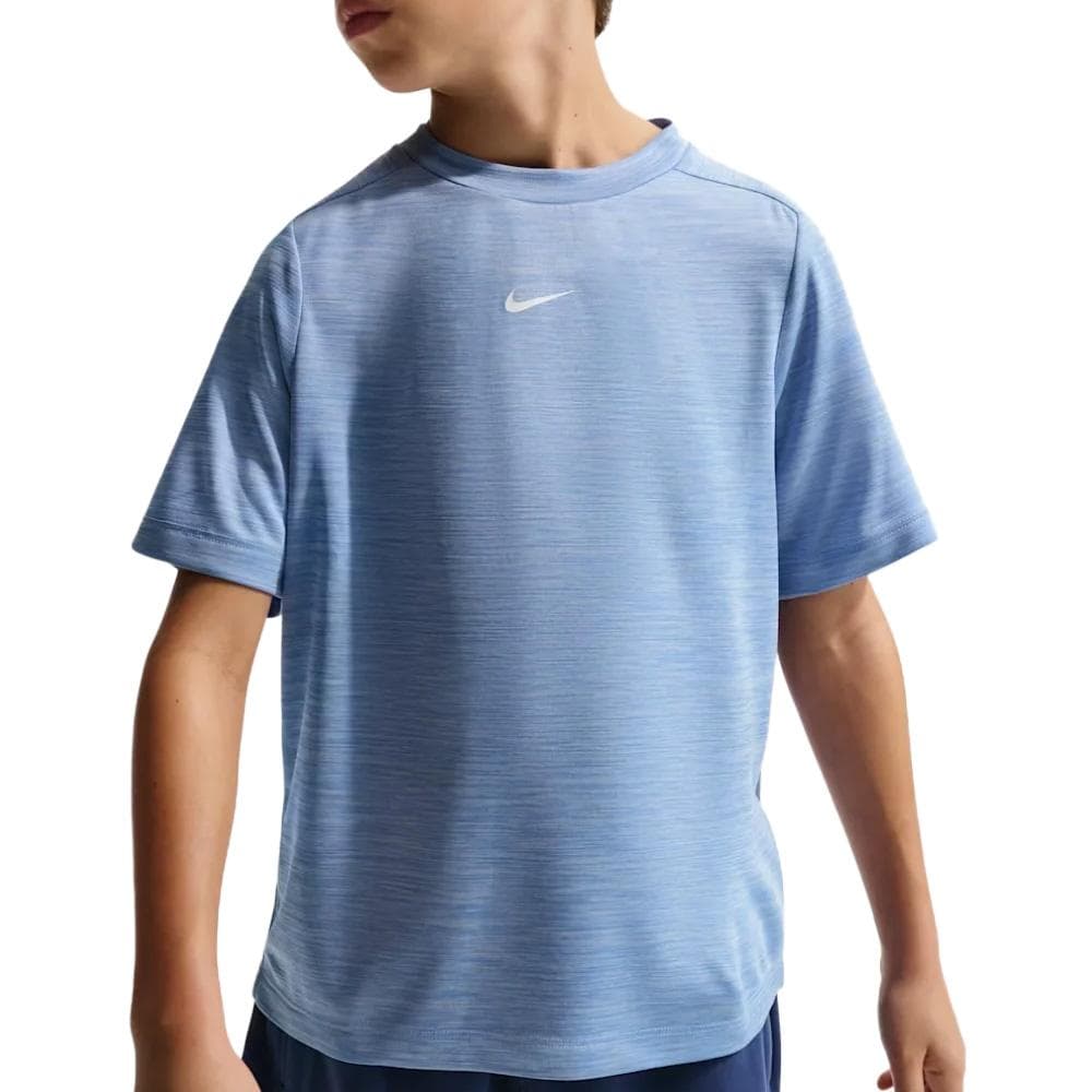 T-Shirt Bleu Ciel Enfant Nike Running 1