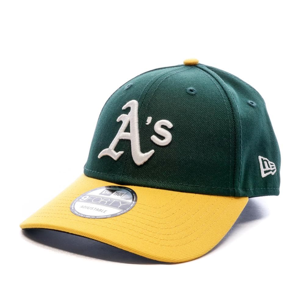 Casquette Verte Homme New Era The League Oakath 1