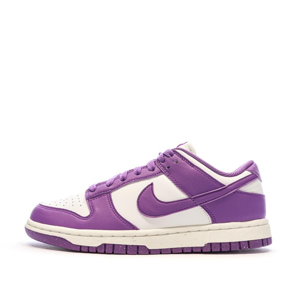 Baskets Violette/Blanche Femme Nike Dunk Low 1