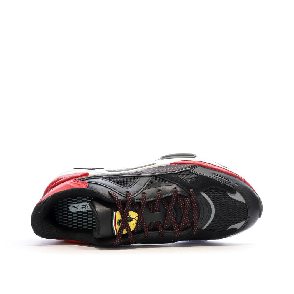 Baskets Noires/Rouges Homme Puma Ferrari Rs 4